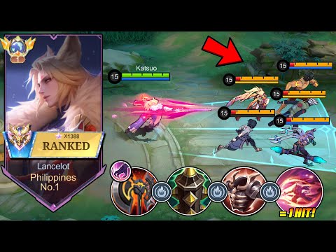 WHEN GLOBAL LANCELOT ABUSE THIS BUILD TRICK IN MYTHICAL IMMORTAL RANK GAME!! (Must Watch!) - MLBB