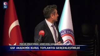 GSF Akademik Kurul Toplantısı Gerçekleştirildi