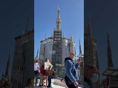 Sa Loob at Taas ng Cathedral sa Milan (duomo) buhay sa abroad