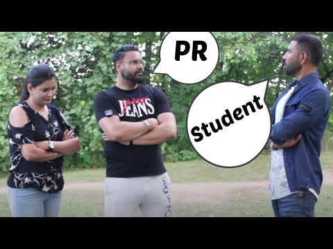 Indian Students VS Permanent Residents in Canada Feat Canada Couple Video