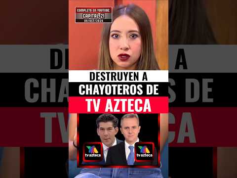 Periodistas destruyen a los chayoteros Luis Cárdenas y a López San Martin!!