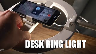 Overhead Phone Mount with Ring Light Set Up Demo AIXPI