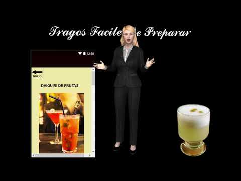 Recetas de tragos cocteles fáciles de preparar. Video