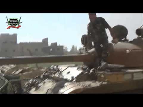 اشتباكات بين كتائب الجيش الحر وقوات النظام في حي الحويقة في دير الزور