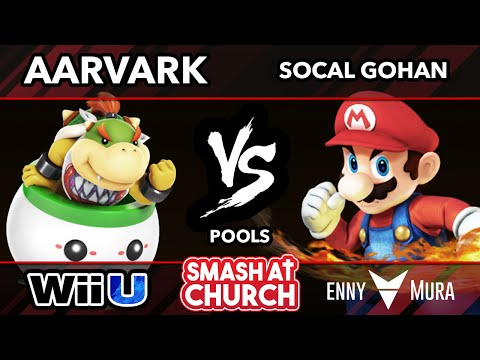 A2 Aarvark (Morton, Villager) vs SoCal Gohan (Mario) L - Smash Bros. at Church 5: Redemption