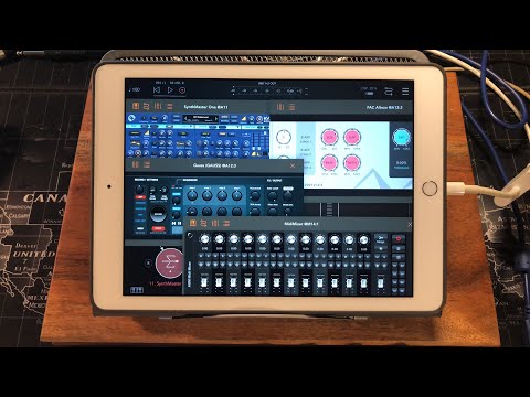 AUM Session Set Up From Scratch - FAC Alteza - SynthMaster - GAUSS - MidiMixer & Acoustic Guitar