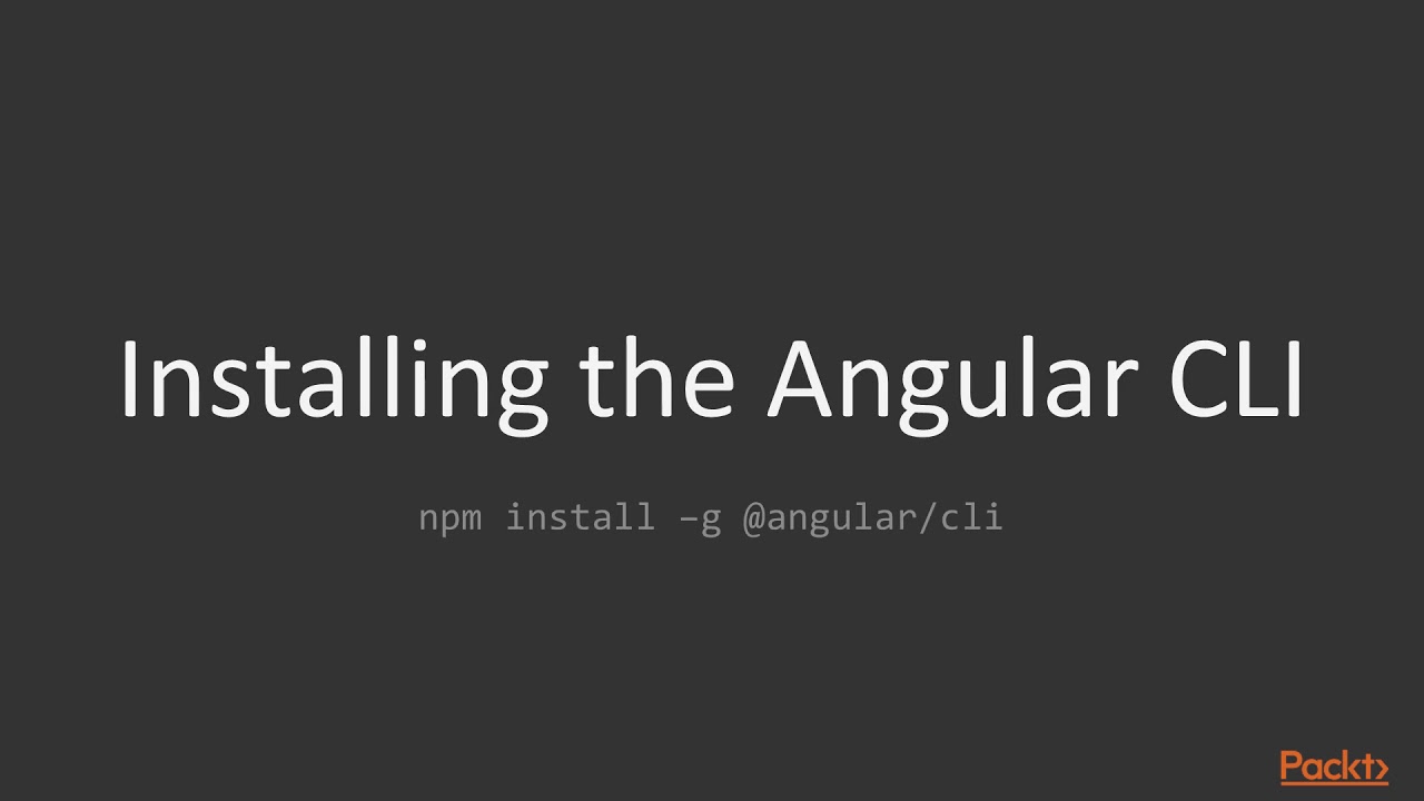 Responsive Web Development with Bootstrap 4 and Angular 7: Angular CLI Introduction|packtpub.com