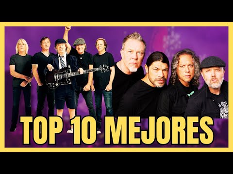 TOP 10 Mejores BANDAS de ROCK de la HISTORIA🎸
