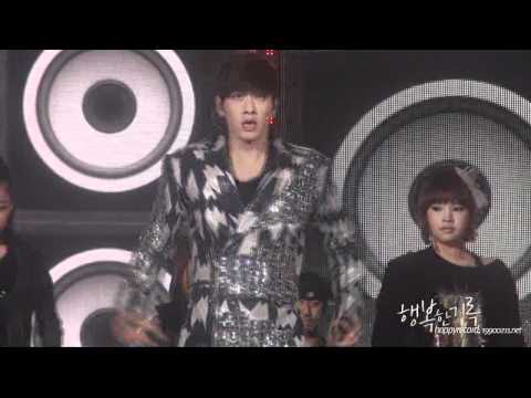 [FULL FANCAM] 111229 SBS Gayo Daejun - Hands Up (Chansung focused)