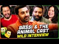 Bassi & The ANIMAL Cast Interview REACTION! | Ranbir Kapoor | Anil Kapoor | Bobby Deol