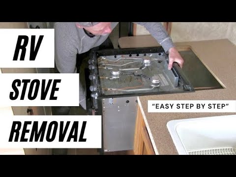 RV Stove Removal (RV Kitchen Remodel / RV Kitchen Renovation)