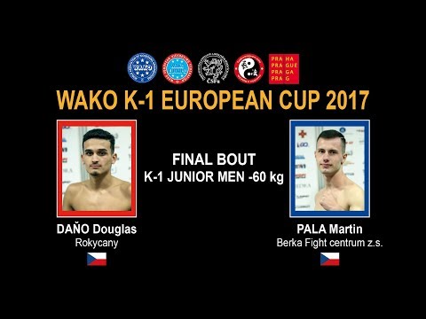 WAKO K-1 EUROPEAN CUP 2017 - FINAL BOUT JUNIOR MEN -60 kg
