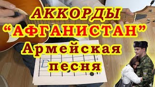 Афганистан Шумит сосна Аккорды | Армейская песня под гитару