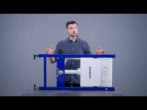 Система инсталляции для унитаза Geberit Duofix Delta 458.103.00.1 - Распаковка и обзор