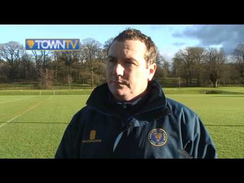 Micky Mellon pre Luton Town away - Town TV