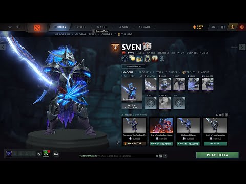The Most Expensive Set Sven DOTA 2