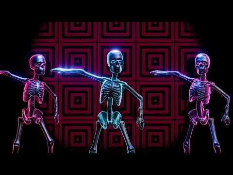VJ Loops | Skeleton Skull Dancing | 3D Animated Loops #skull #dj #vjloops #motiongraphics #skeleton