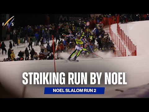 Noel 🇫🇷 Winning Run in Madonna di Campiglio | FIS Alpine