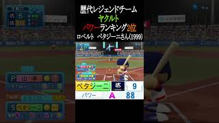 【ヤクルト】歴代レジェンドチームパワーTOP3【パワプロ2026】#shorts