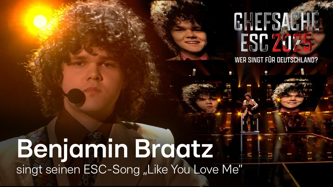 Chefsache ESC 2025: Benjamin Braatz - 
