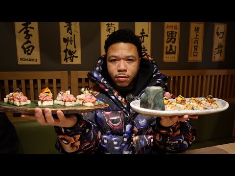 Trying EVERY sushi on the menu at the BEST Japanese restaurant…