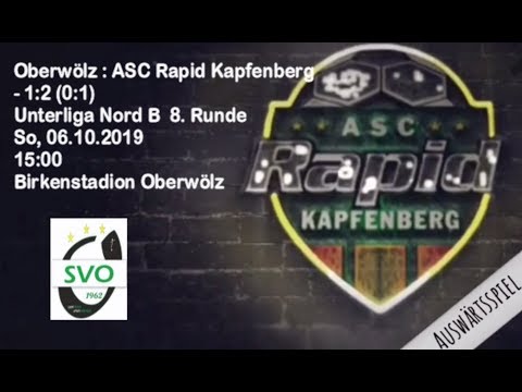 Oberwölz : ASC Rapid Kapfenberg - 1:2 (0:1)