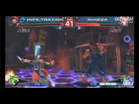 |EVO2010| SSF4 - Infiltration (Akuma) vs. Shizza (Chun-Li) - Finals