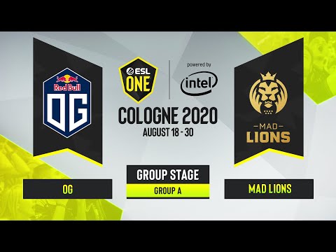 CS:GO - OG vs. MAD Lions [Nuke] Map 1 - ESL One Cologne 2020 - Group A - EU