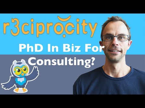 Should You Get A PhD In Business Administration To Become A Consultant Or To Teach Executives? Video