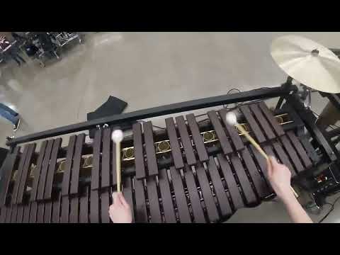 Sherwood Percussion Ensemble 2022 “I am the Wind” | Marimba Headcam