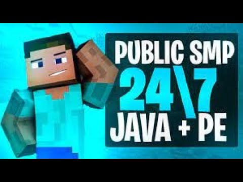 MINECRAFT PUBLIC SMP LIVE HINDI | JAVA + PE 24/7 | CRACKED SMP | FREE TO JOIN!