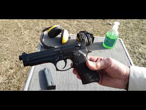 Beretta Pak made test fire