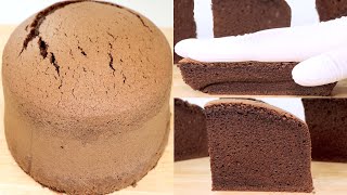 초콜릿 케이크 레시피 | 초콜릿 스폰지 케이크 | 부드럽고 가벼운 스폰지 케이크