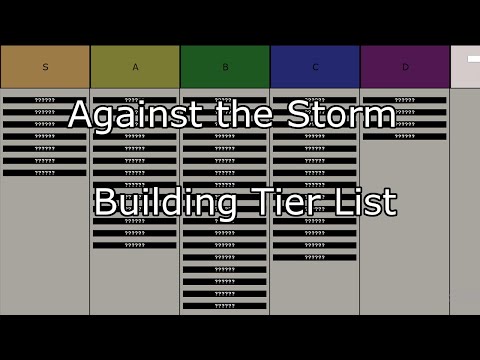 Against the Storm Building Tierlist