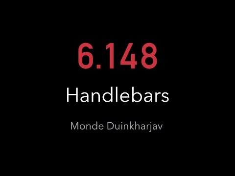 6.148 - Web Essentials: Using Handlebars