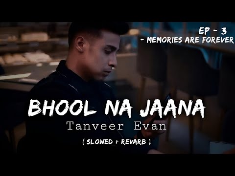 Tanveer Evan - Bhool Na Jaana ( Slowed & Revarb ) Memories Are Forever | HR Lofi
