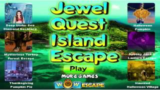 Wow Jewel Quest Island Escape walkthrough FULL wowescape..