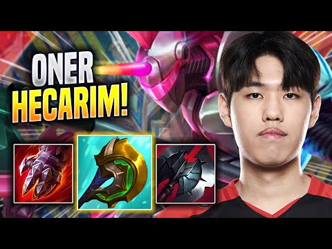 ONER BRUTAL CARRY WITH NEW HECARIM! - T1 Oner Plays Hecarim JUNGLE vs Nunu! | Season 2023