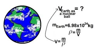 Physics - Nuclear Physics (5 of 22) Volume of Earth as a Nuclear Ball