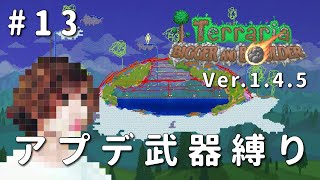 【テラリア】一級建築士が1.4.5を冒険 / アプデ武器縛り #13【Terraria / 配信 / 実況】