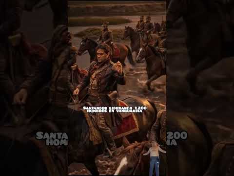 2️⃣ “El Cruce Imposible: Bolívar, Santander y Anzoátegui en los Andes #simonbolivar