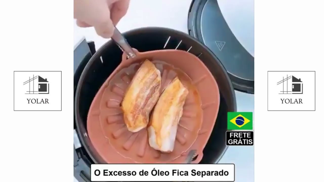 Forma de Silicone Air Fryer