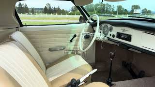 1968 Volkswagen Karmann Ghia Interior Viewing