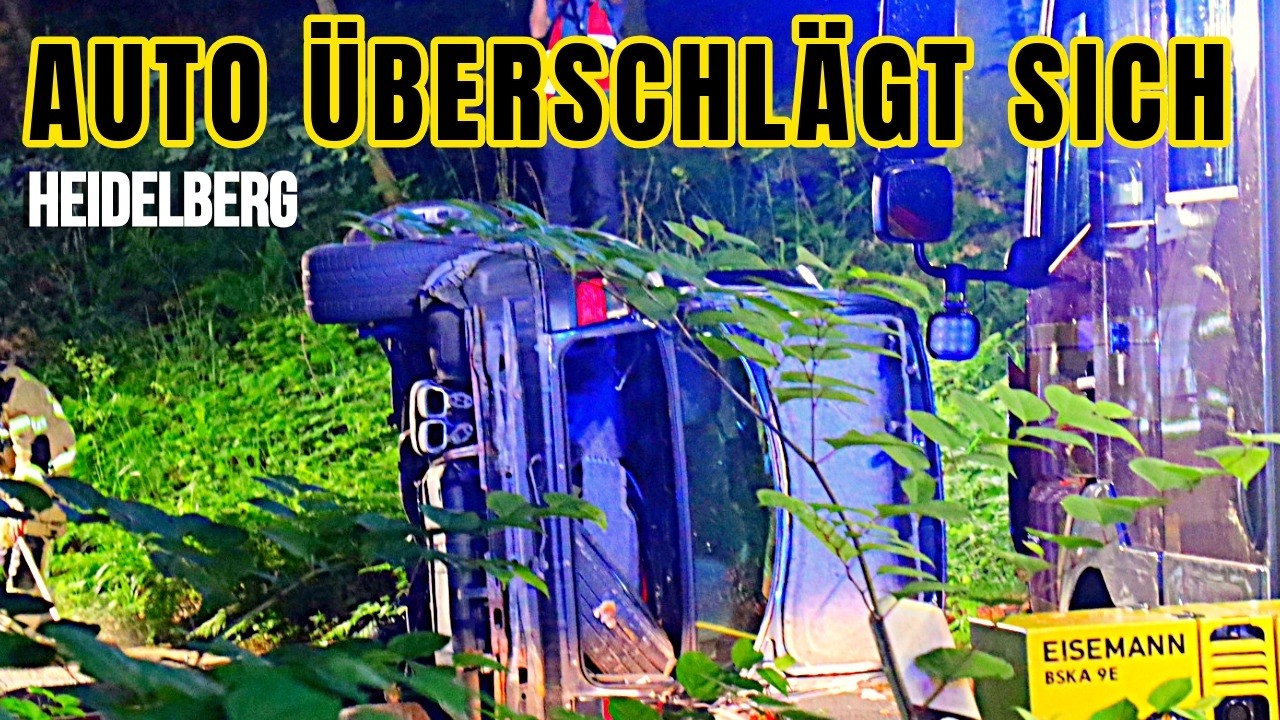 23-Jähriger verliert Kontrolle über Opel – Pkw überschlägt sich