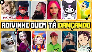😮😱QUEM ESTÁ DANÇANDO💃🕺|QUIZ MUSICAL|TIKTOK Elsa, Ana Castea, Mine, Pomni, Alegria, Void 57
