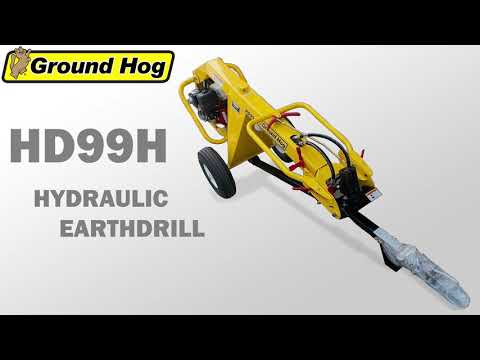 Ground Hog HD99H Hydraulic Earthdrill Review