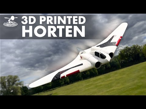 Will This 3D Printed Horten Fly?
