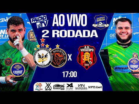 FUTSAL AO VIVO - HUMILDES/BOQUETAS x VIRACOPO - 2º RODADA - COPA ANTRAX 2025