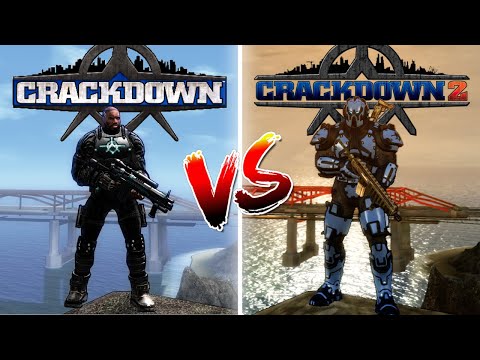 Crackdown vs Crackdown 2 - Direct Comparison
