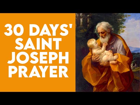 30 Days' Saint Joseph Prayer